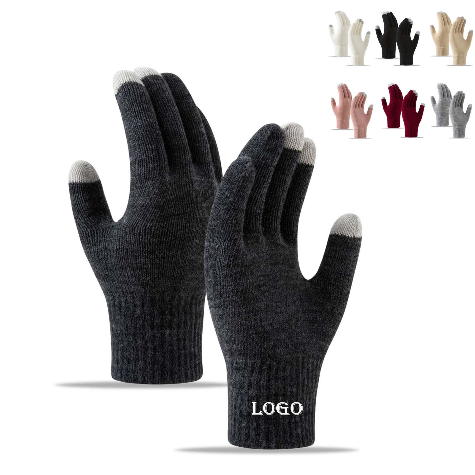 Knitted Touch Screen Gloves