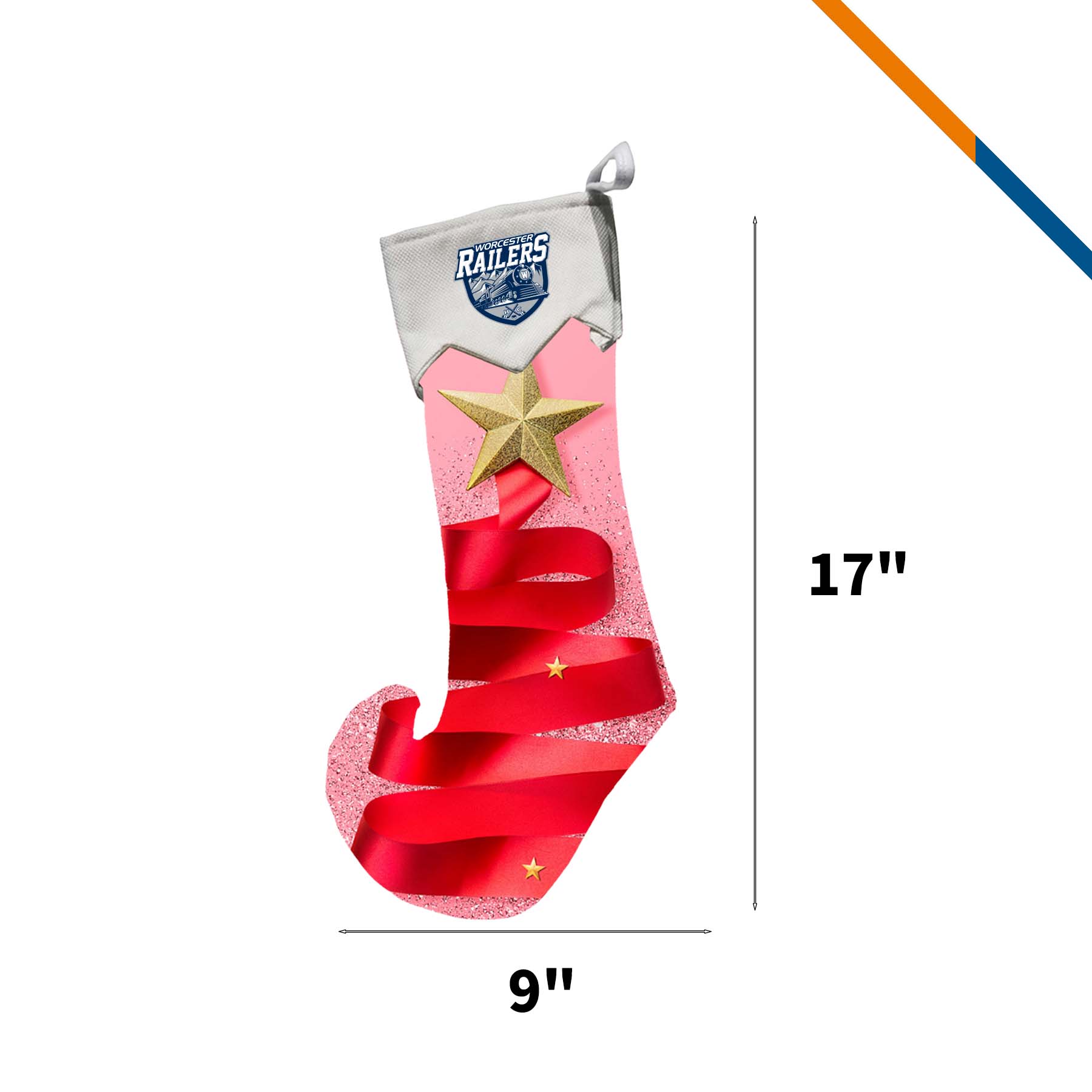 Parker Christmas Stocking, custom tote bag with logo imprint 2