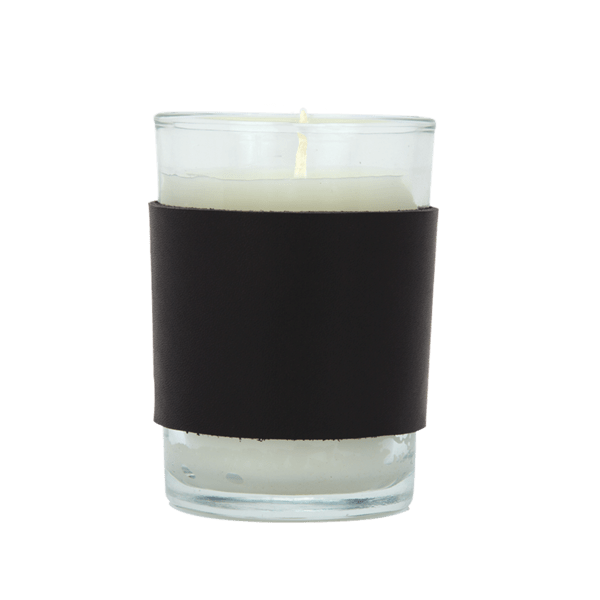 Harper 8 oz. Leather Wrapped Candle 35