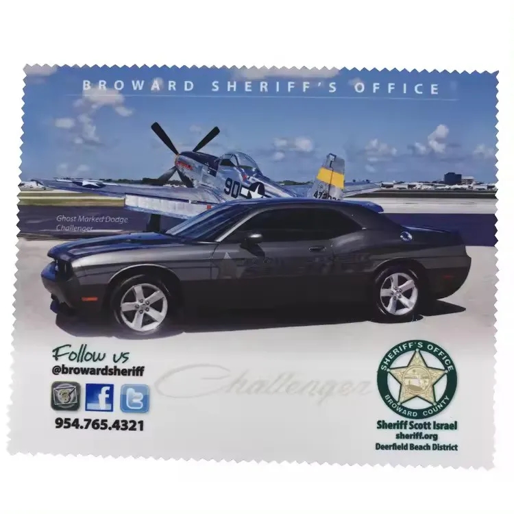 Personalized Microfiber Lens Cloth 10
