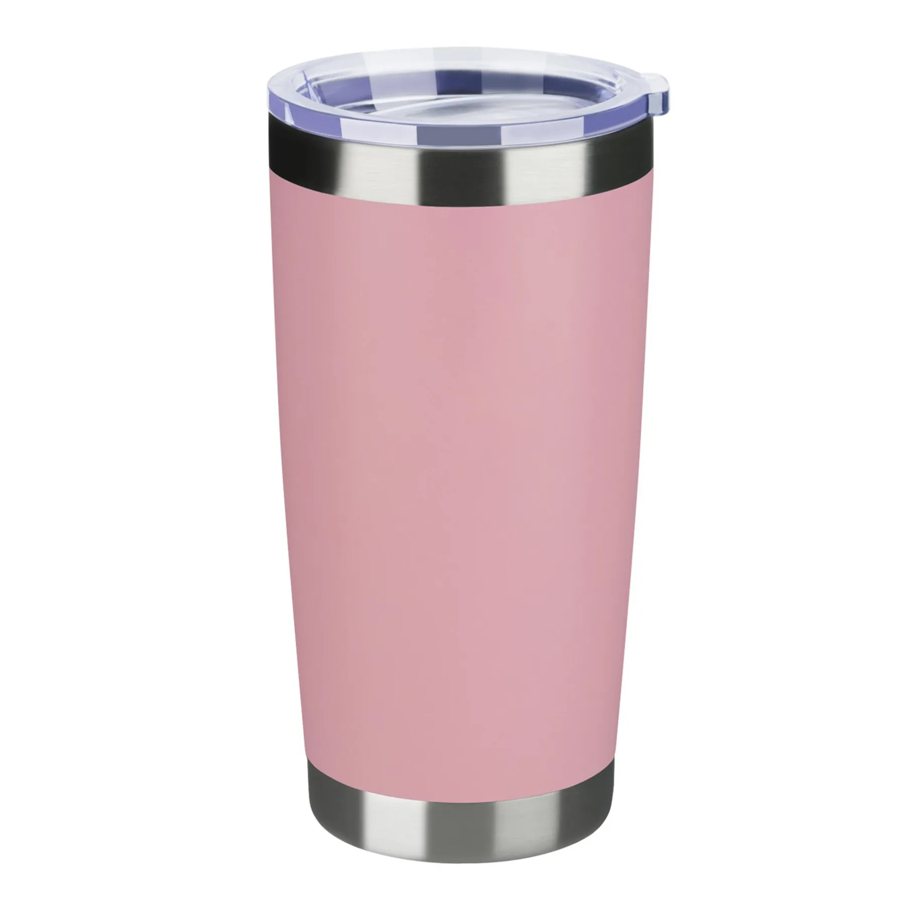 20 Oz. Powder Coated Tumbler w/Clear Slide Lid 4