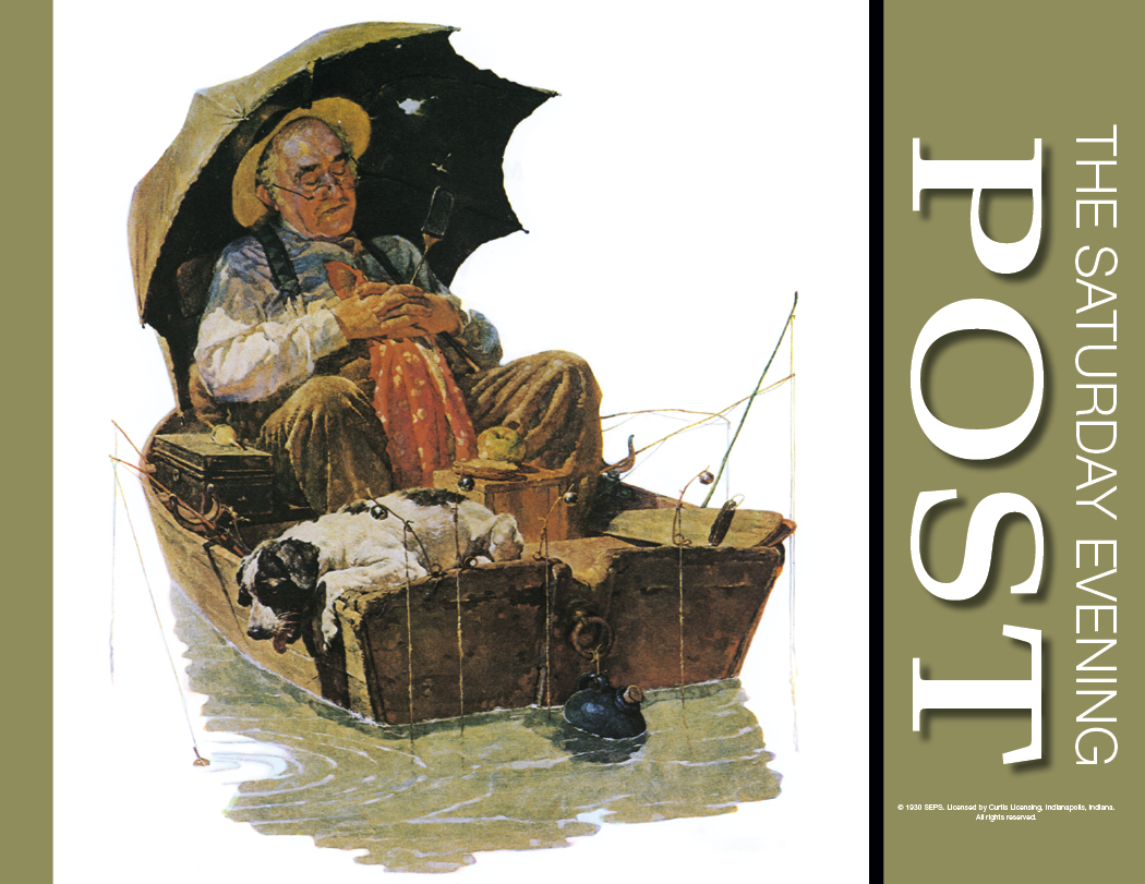 HotLine® Products Saturday Evening Post Appointment Calendar - Spiral 39