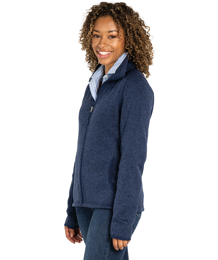Women's Heathered Fleece Jacket 48