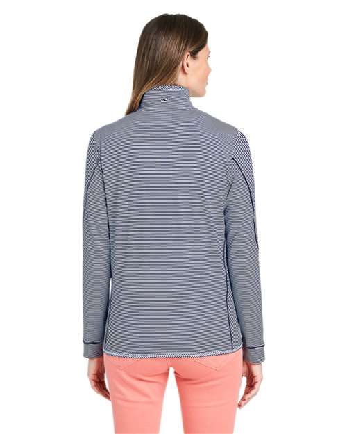 Women's Microstripe Sankaty Half-Zip Pullover - K002521 30