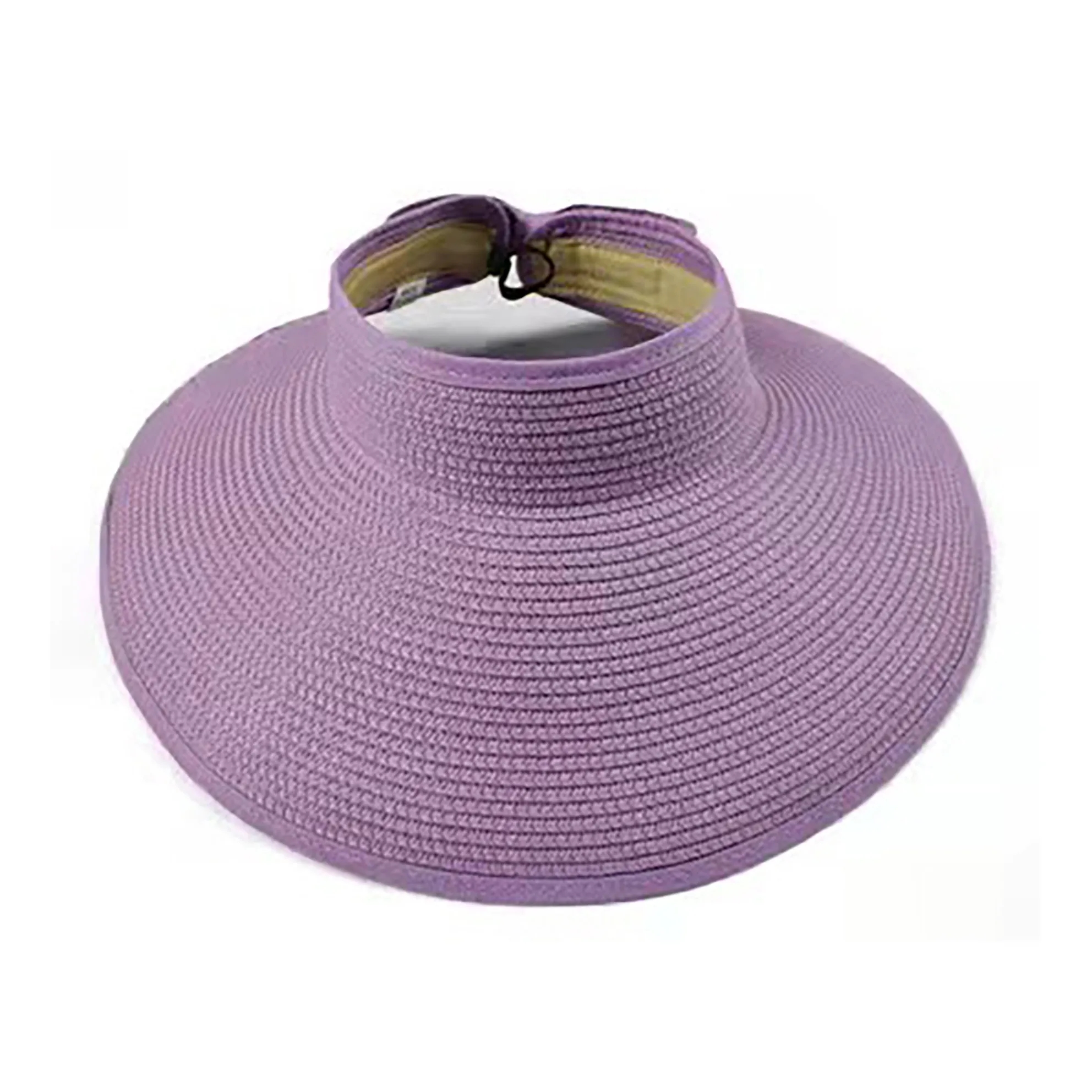 Roll-up Straw Sun Visor 3