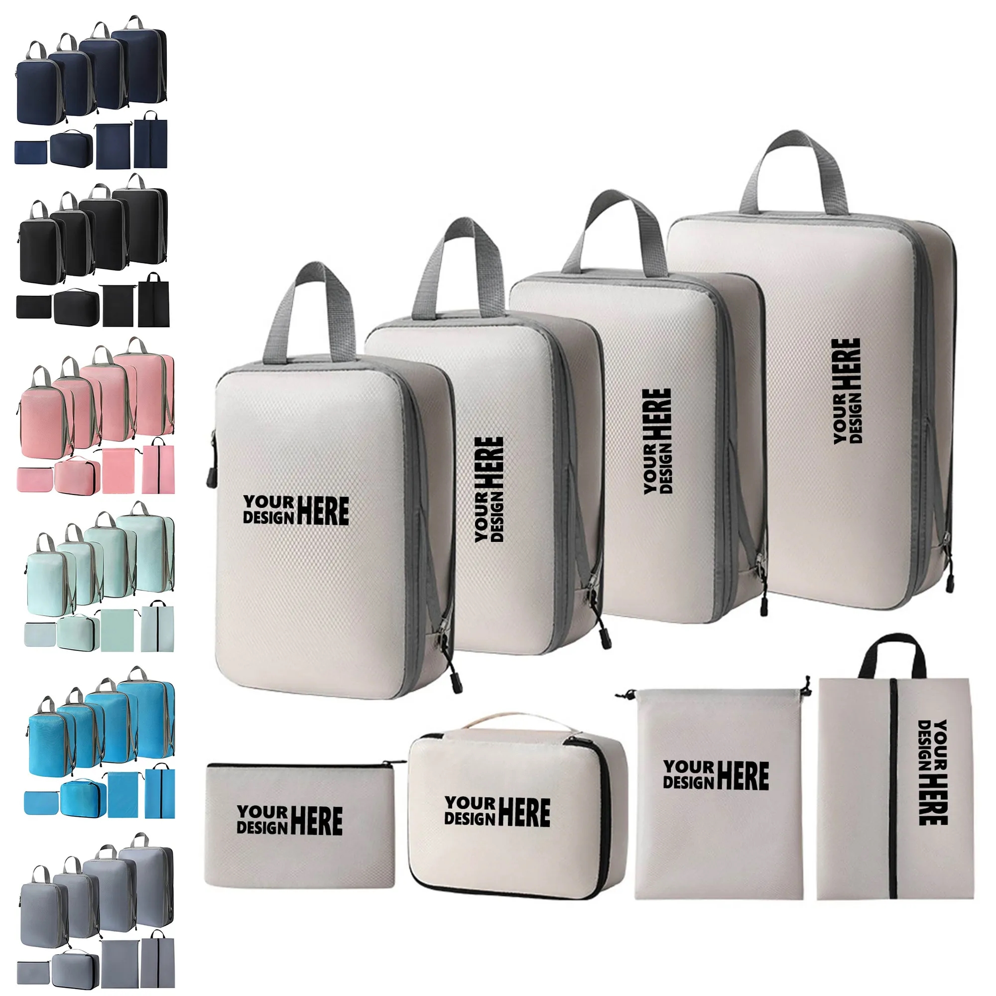 8-Set Compression Packing Cubes For Travel 4