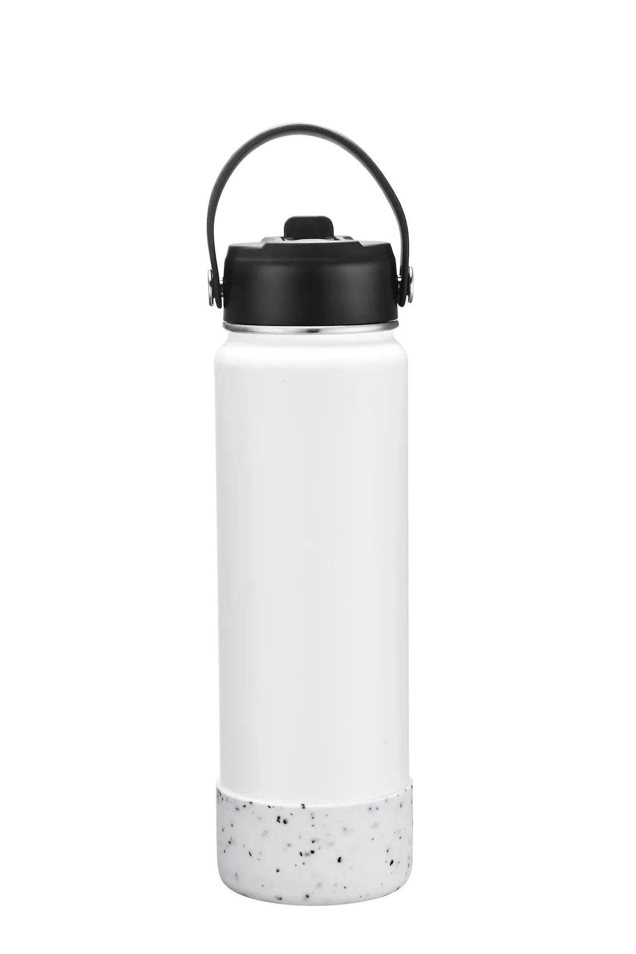 27oz Vacuum Water Bottle w/ Silicone Bottom, custom water bottle with logo imprint 4