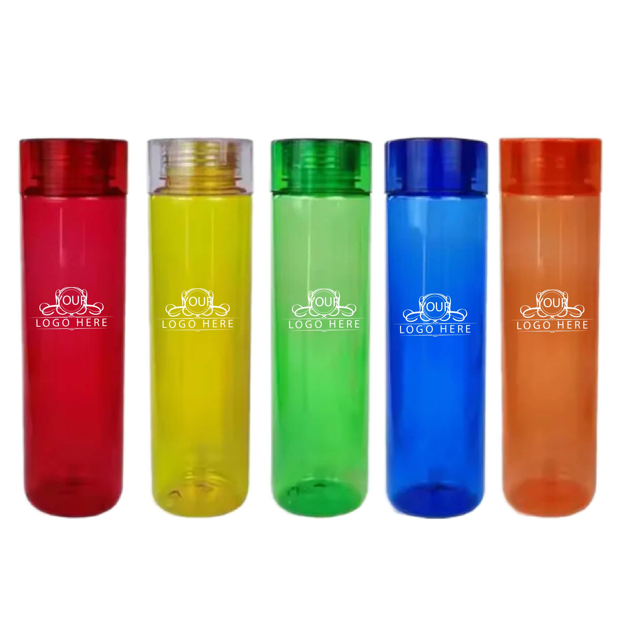 30 oz Enlace Cylindrical Plastic Water Bottle 3