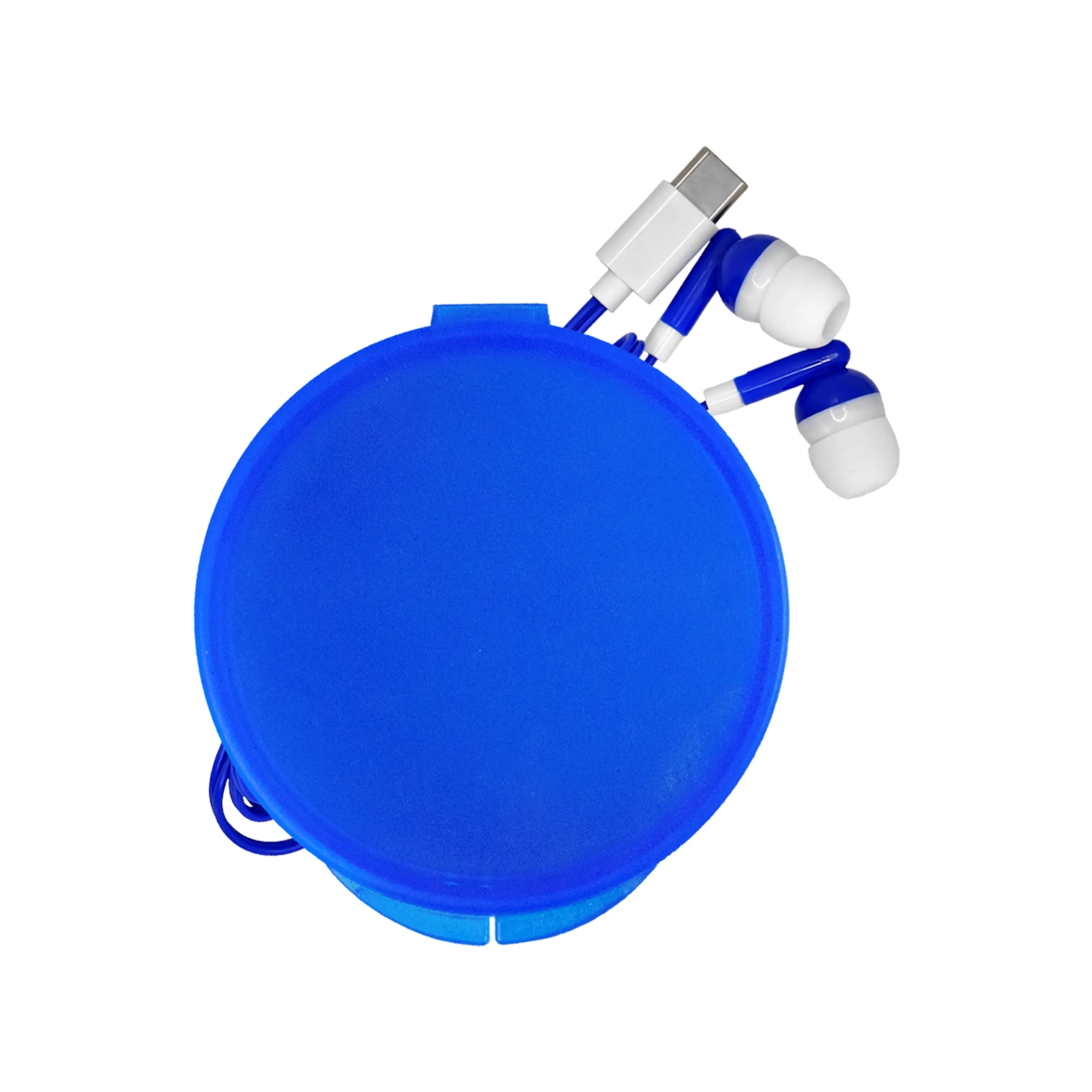Round Type C Ear Bud Case 15
