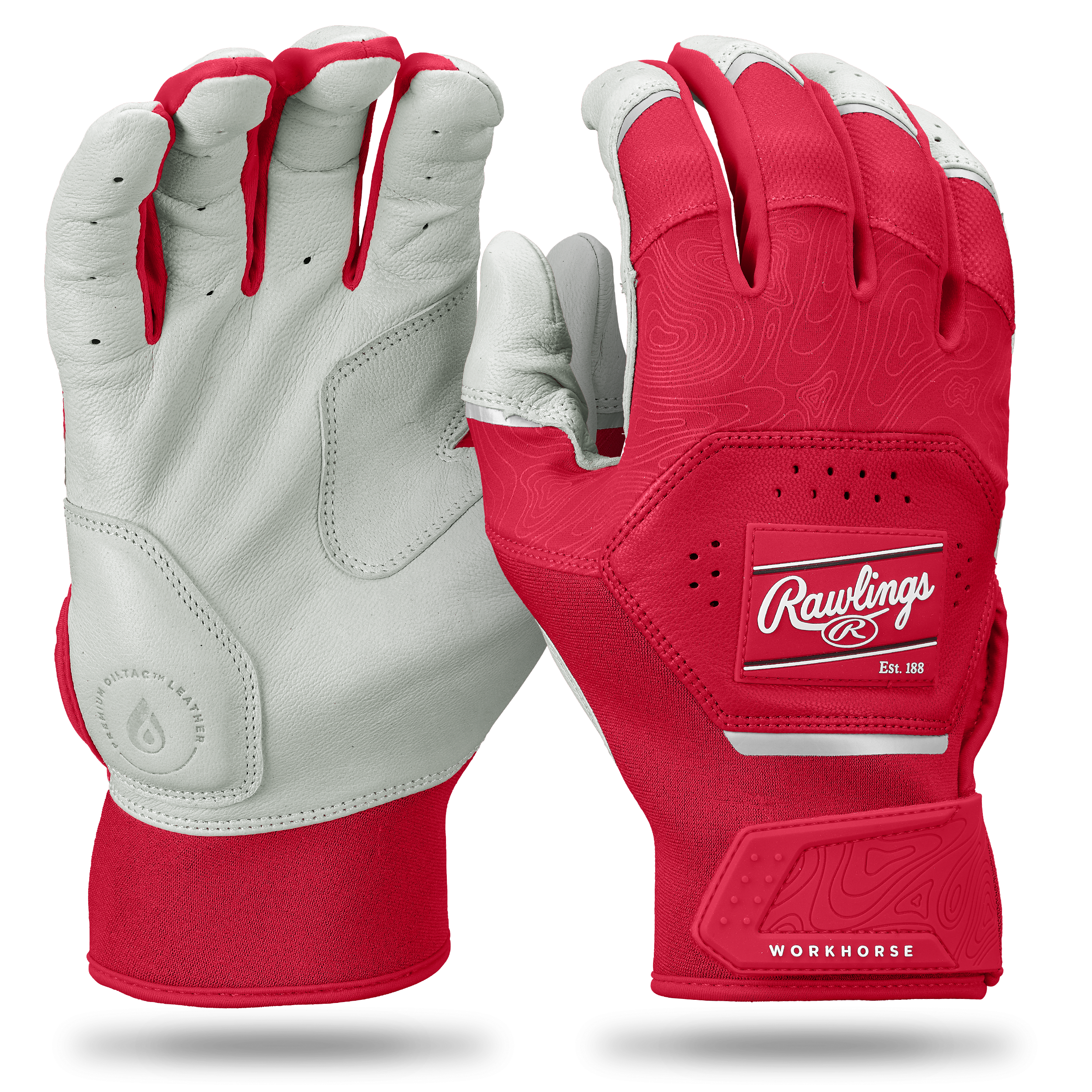 Rawlings Workhorse Youth Batting Gloves 1