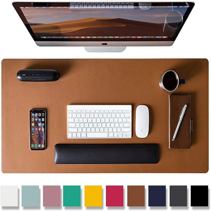 Large PU Leather Laptop Desk Pad Mouse Pad 3
