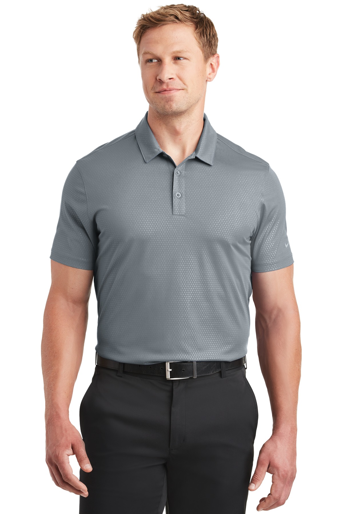 Nike Dri-FIT Embossed Tri-Blade Polo. 838964 11
