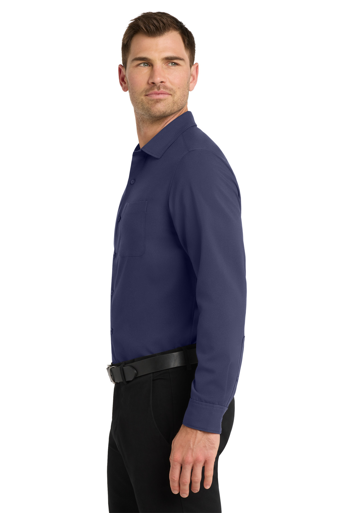 Port Authority Long Sleeve Performance Staff Shirt 9