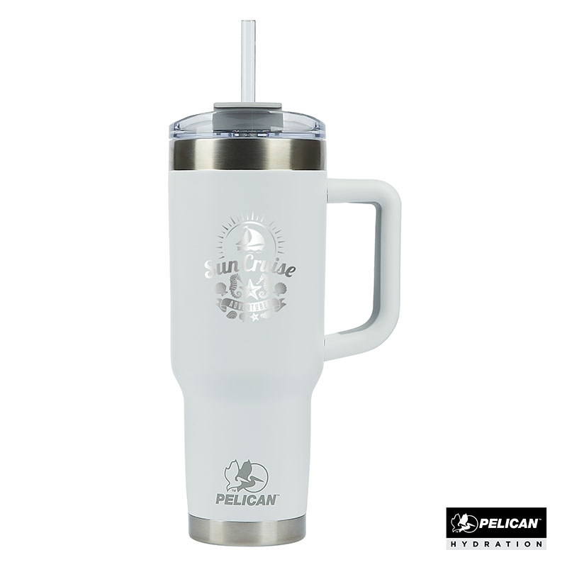 Pelican Porter™ 40 oz. Recycled Double Wall Stainless Steel Travel Tumbler 241