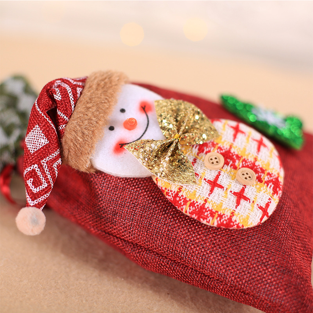 Christmas Drawstring Bag Candy Gift Bag 2