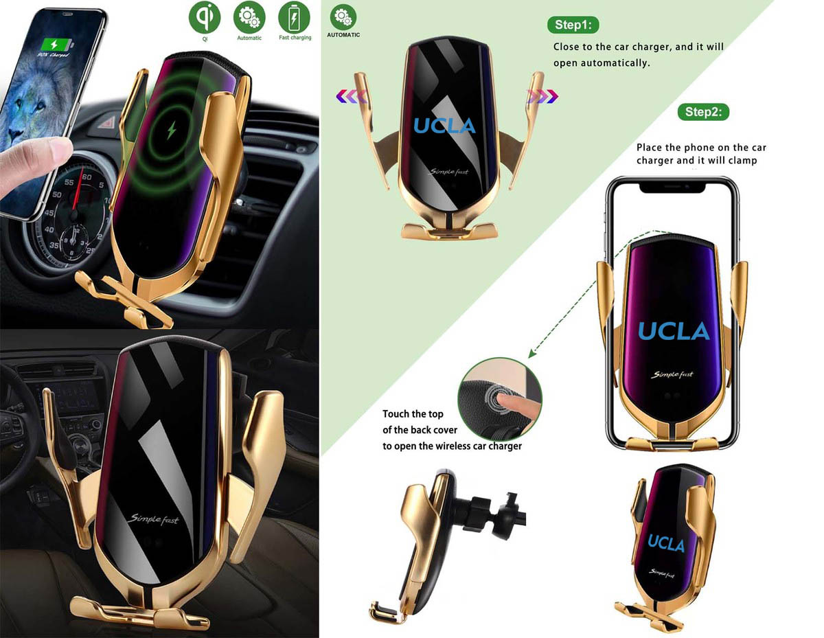 iBank ® Wireless Car Charger Phone Mount Air Vent Phone Holder 1