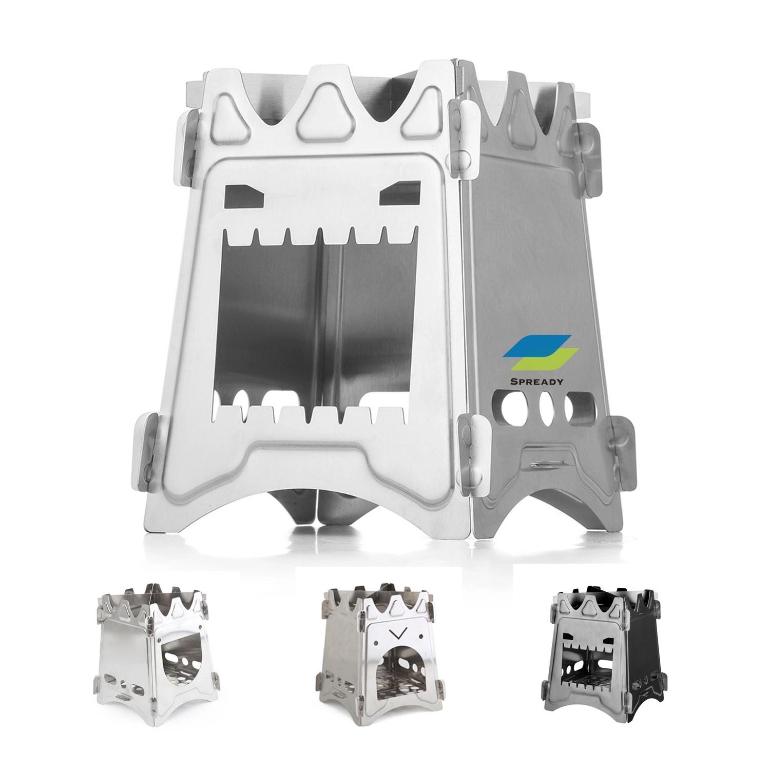 Camping Foldable Backpacking Stove Evil Eyes 2
