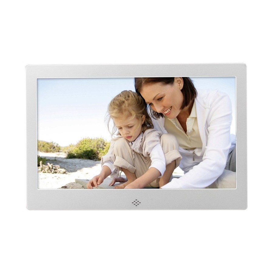 Memoria Metal 10" Digital Picture Frame Picture Slide Show / Video / Audio 10