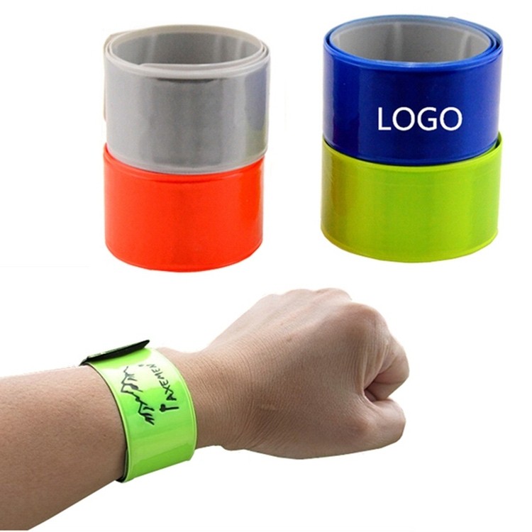 Reflective PVC Slap Bracelet 2