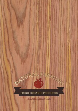 Wood Grain Flex - Medium NoteBook 1