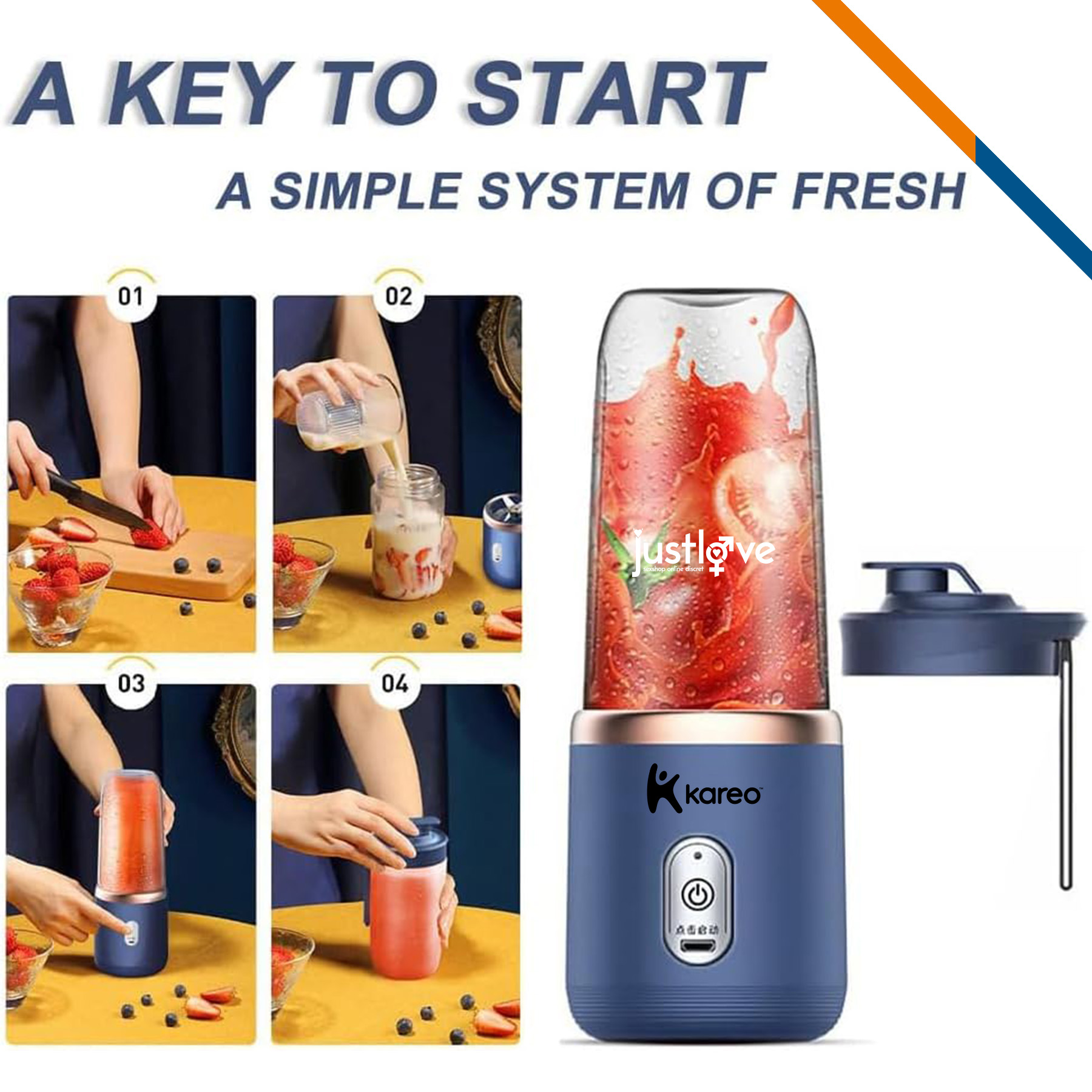 Tecio 6-Blade Blender 15