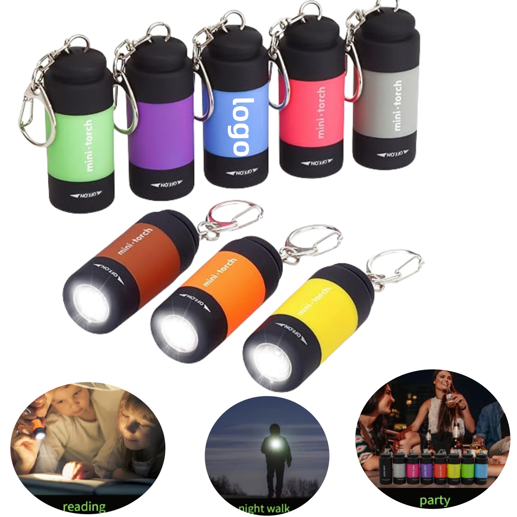 Mini Keychain Flashlight 2