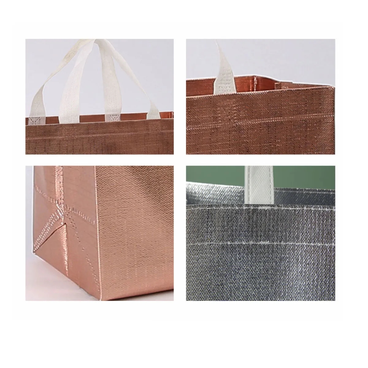 Reusable Non Woven Foldable Shopping Bag All Over Printing 5