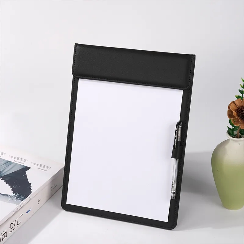 A4 Leather Magnetic Clipboard 1