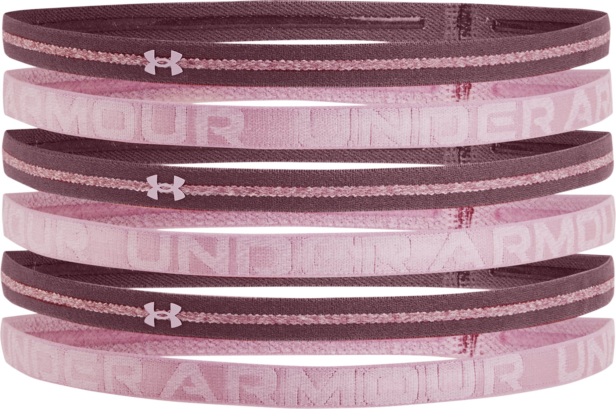 UA Heathered Mini Women's 6 Pack Headbands 7