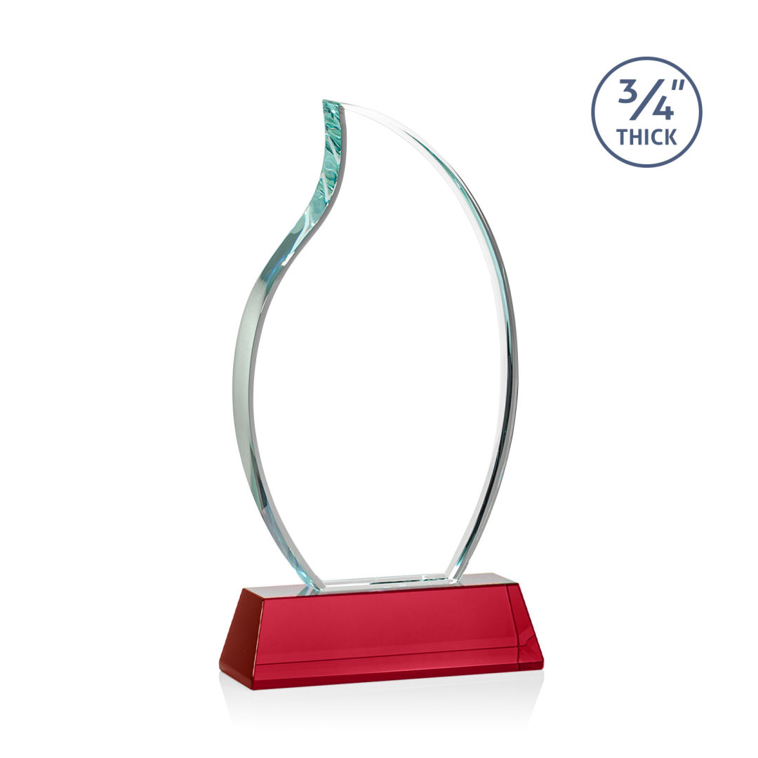 Croydon VividPrint™ Award on Newhaven Base - Red 9