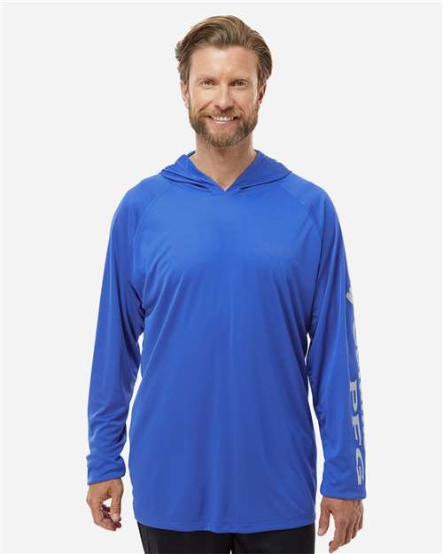 Men's PFG Terminal Tackle™ Hooded Long Sleeve T-Shirt - 212482 34