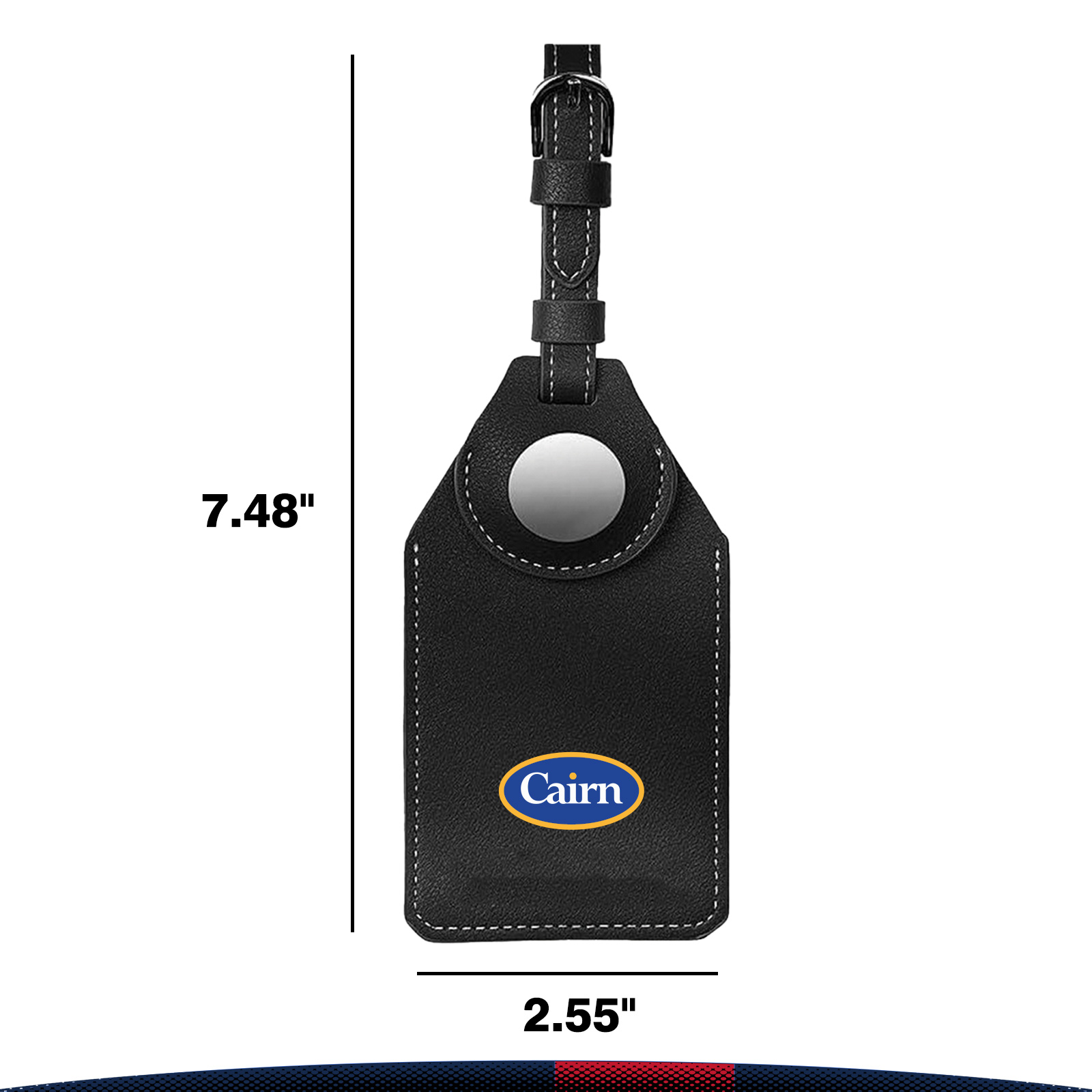 Rhett Luggage Tag With Tracker Holder 7