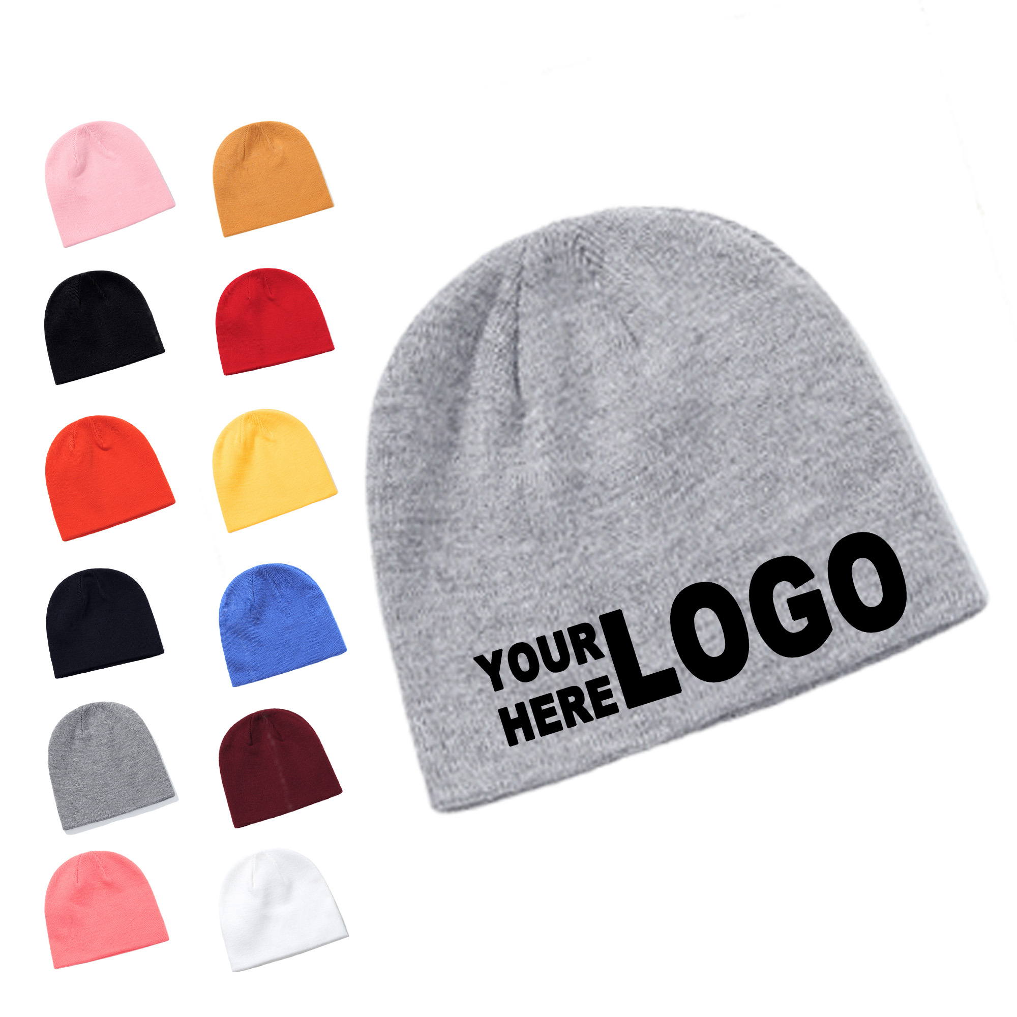 Thick Thermal Knit Beanie for Winter 2