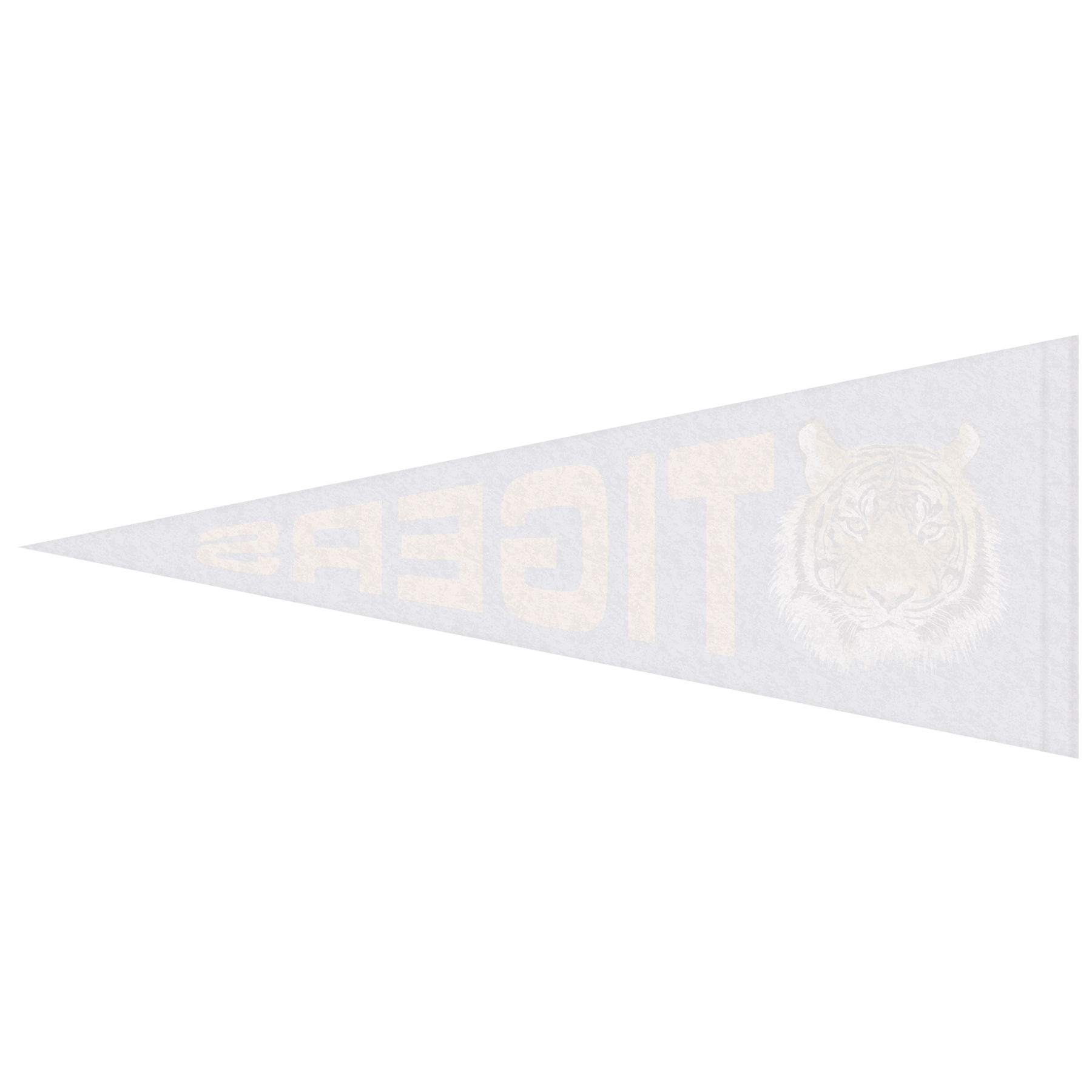 4" x 10" Digitally Printed Single Sided Custom Felt Pennant 3