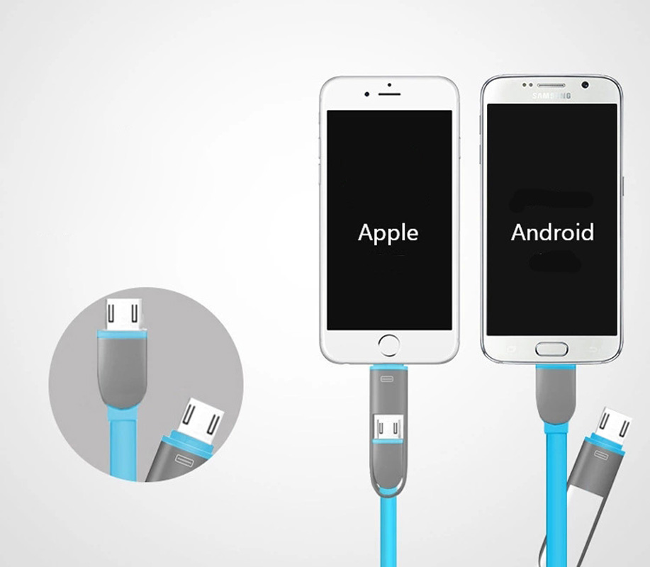 2-in-1 Retractable Charger Cables 3