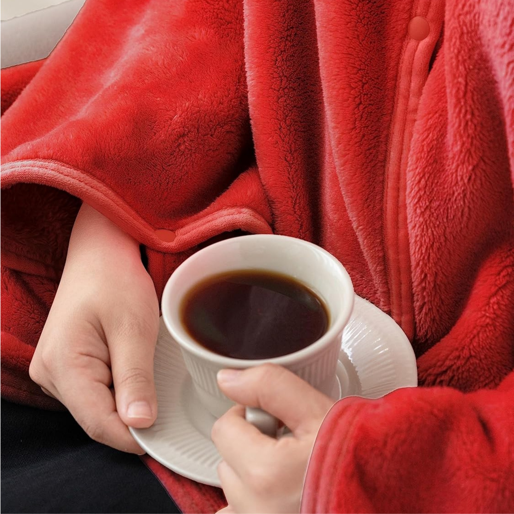 Multipurpose 3 in 1 Flannel Shawl Blanket Pillow 3