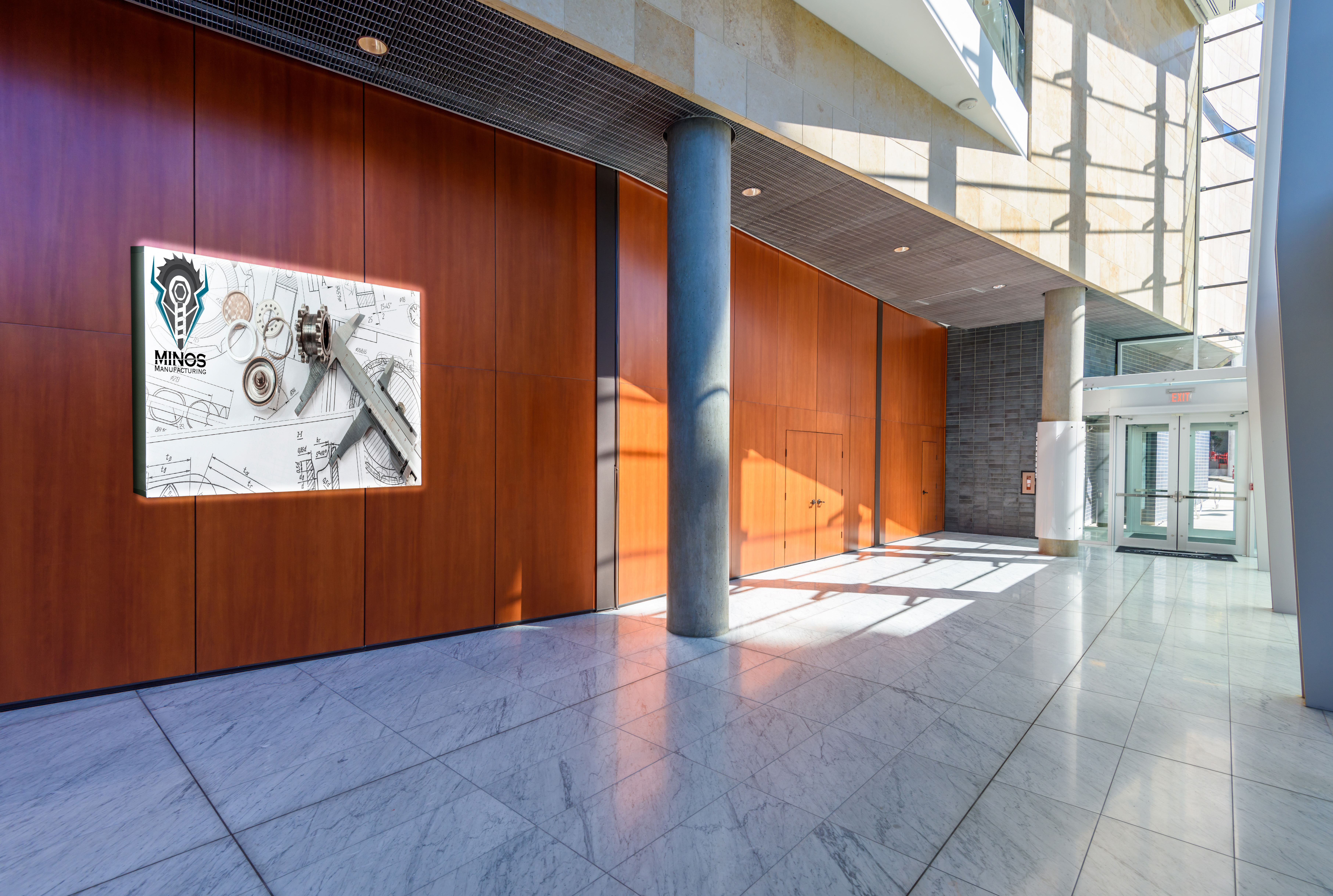 30" x 60" Standard SEG Glo Wall Mount Kit 2