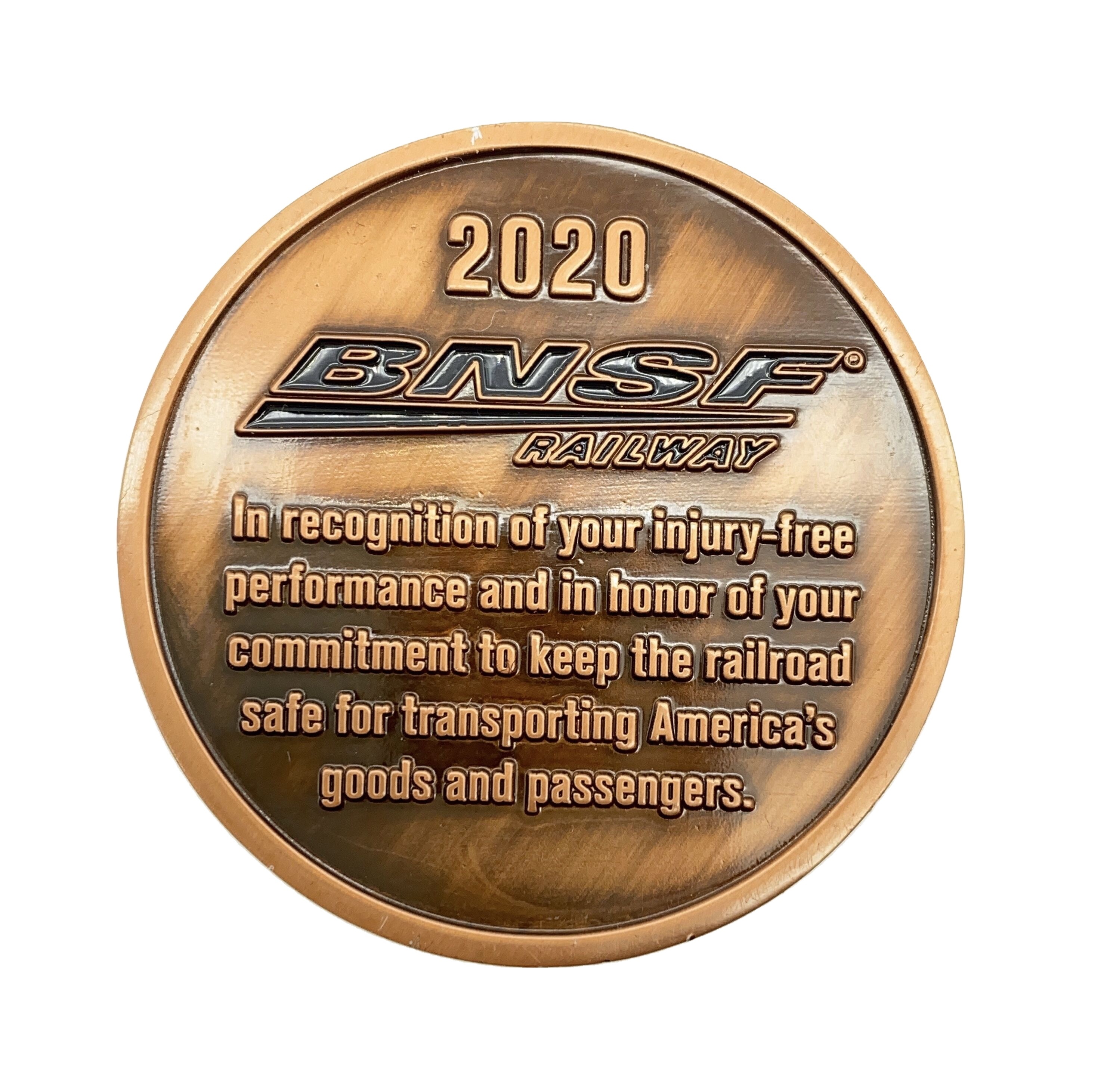 Metal Double Sided Tokens 4
