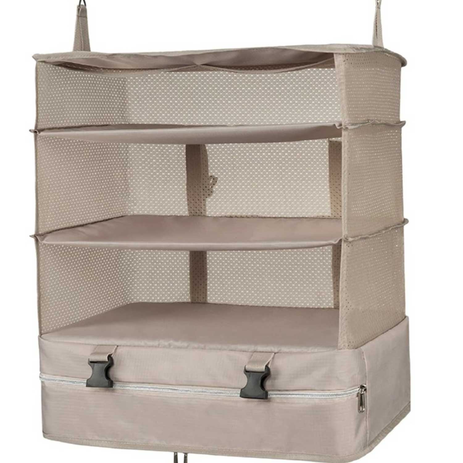 3/5/7-Layer Hanging Organizer - Foldable Mesh Storage Bag 14