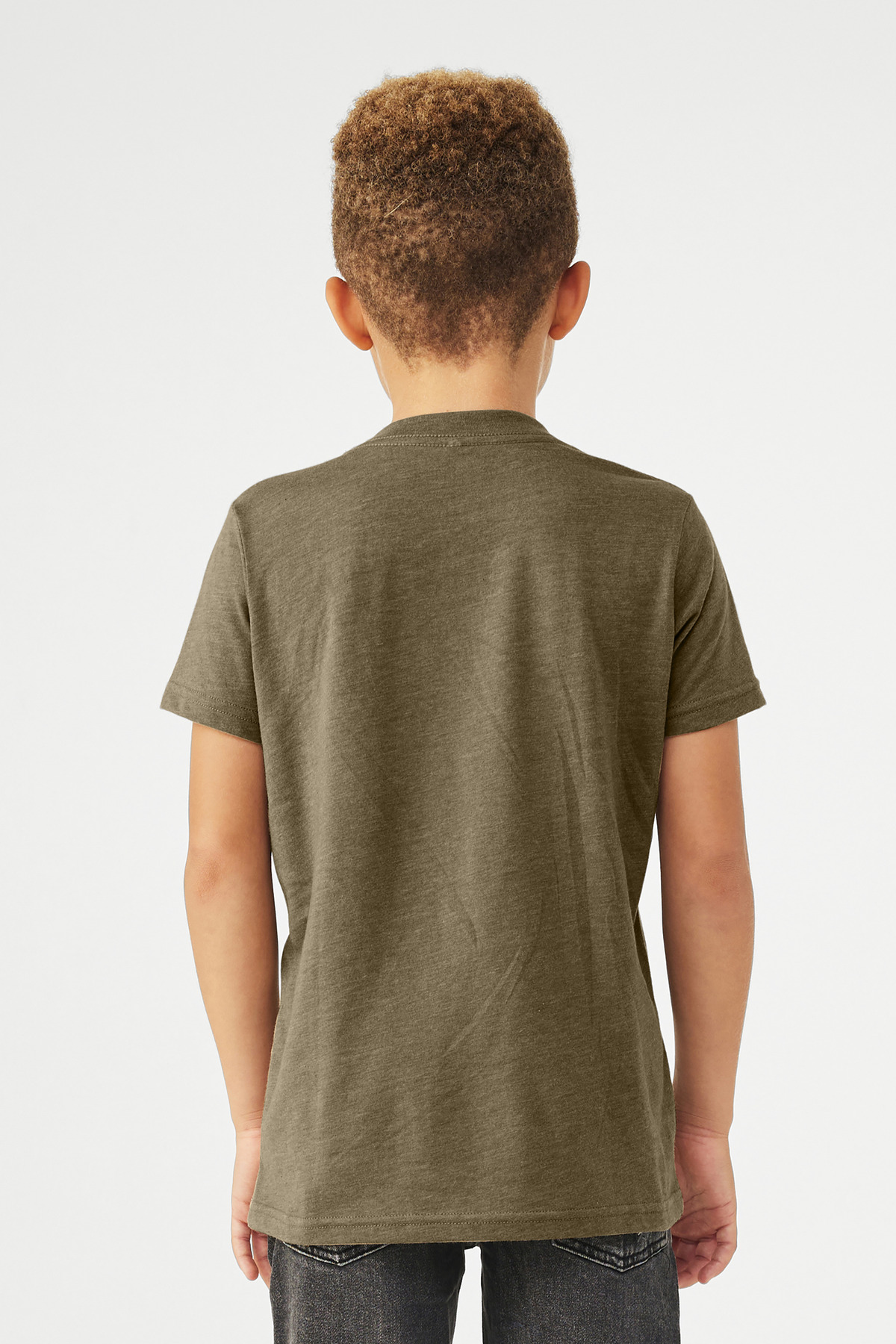 BELLA+CANVAS Youth Heather CVC Tee BC3001YCVC 94