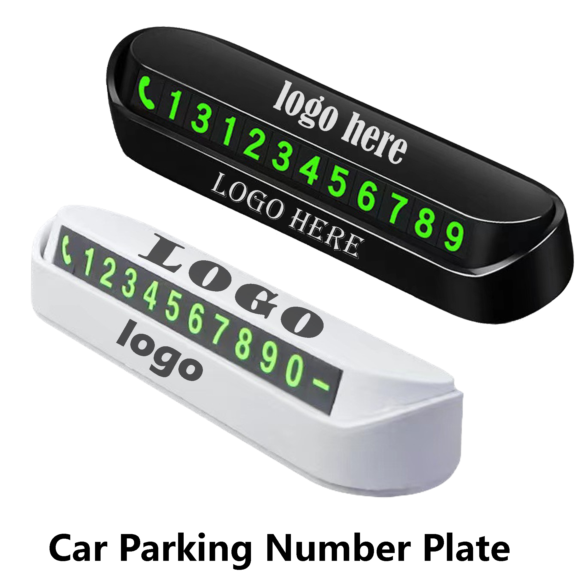Adjustable Parking Sign with Promo Space 1