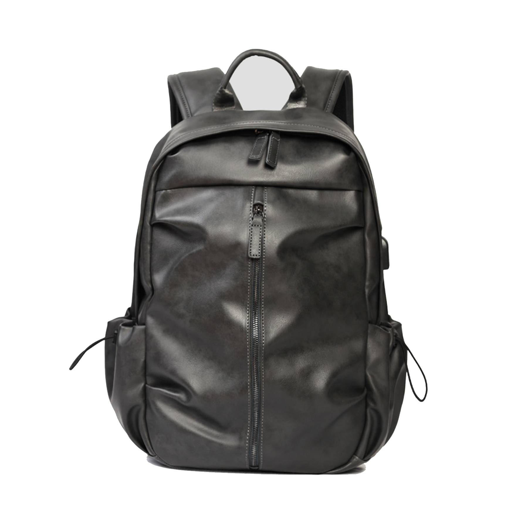 PU Leather Backpack for men 5