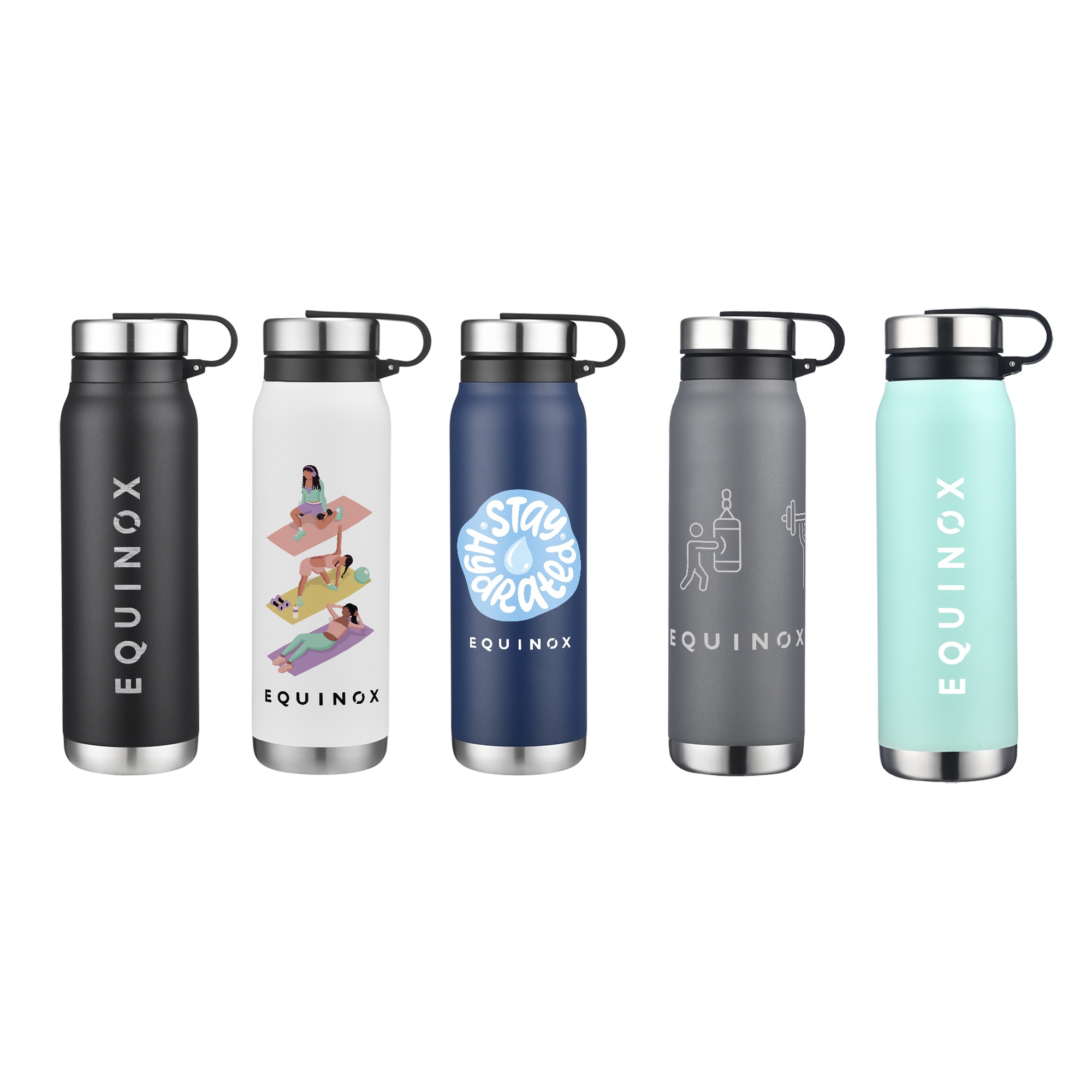 20 oz. Vacuum Water Bottle with Stainless Lid 3