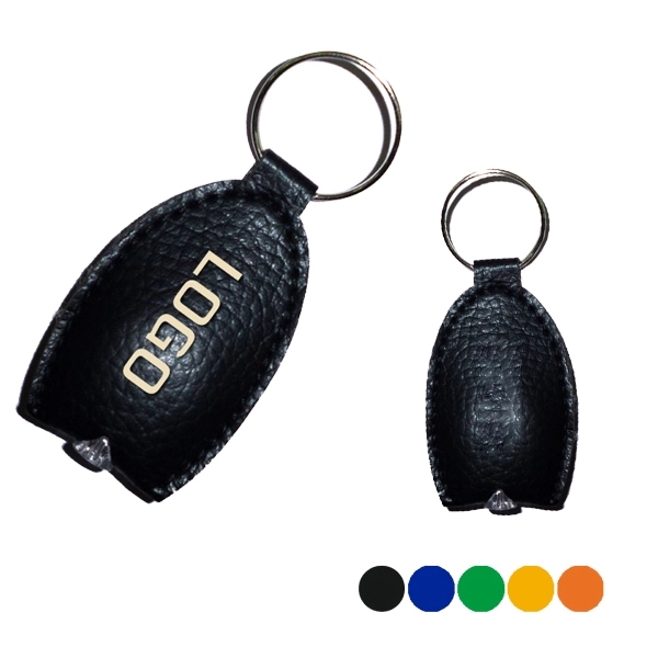 LED leather key ring 1