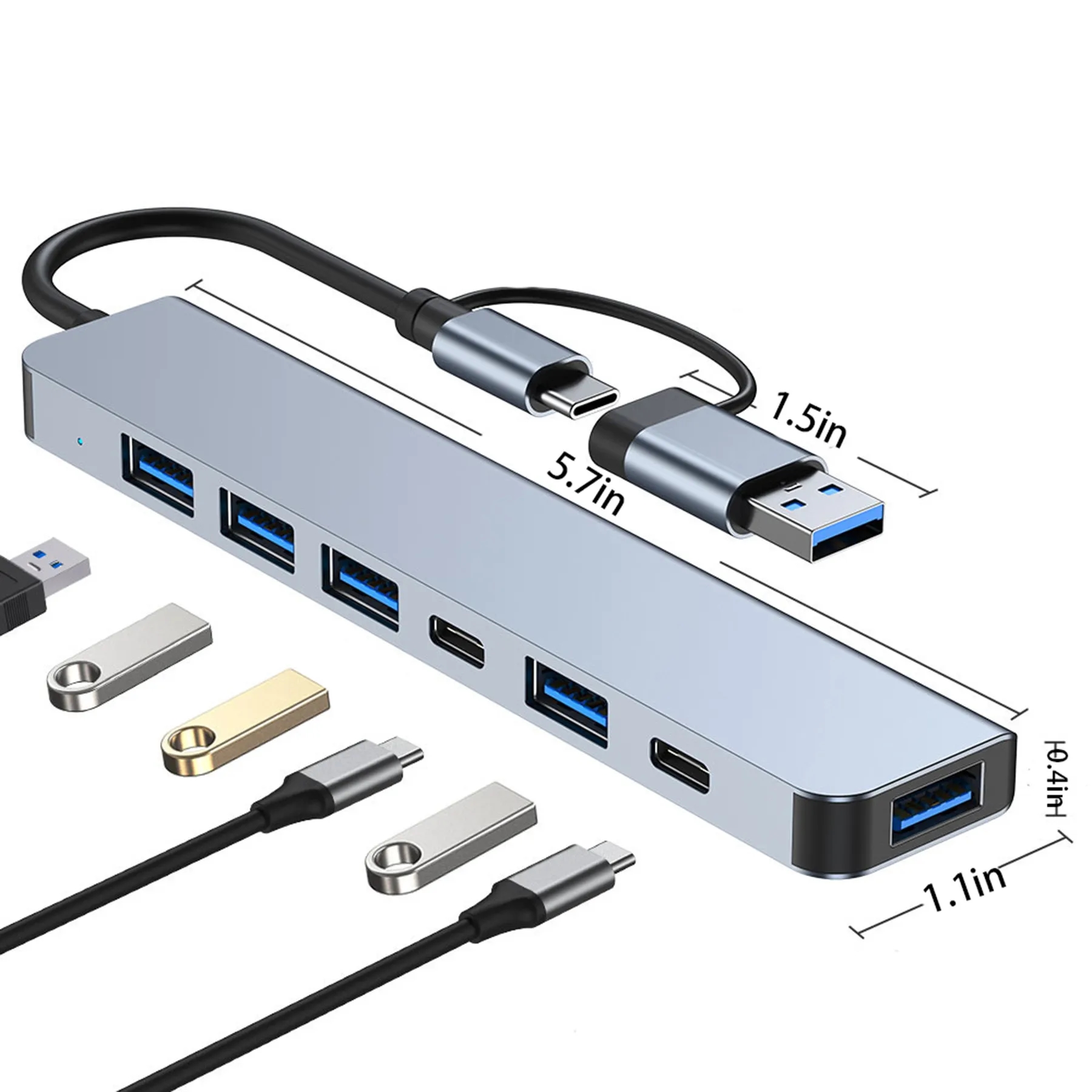 7 in 1 USB C Hub 2