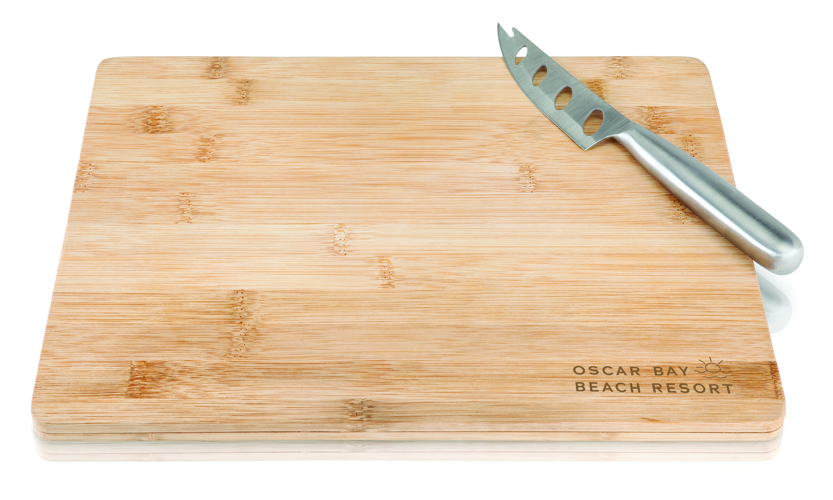 True® Bamboo Board & Knife Set