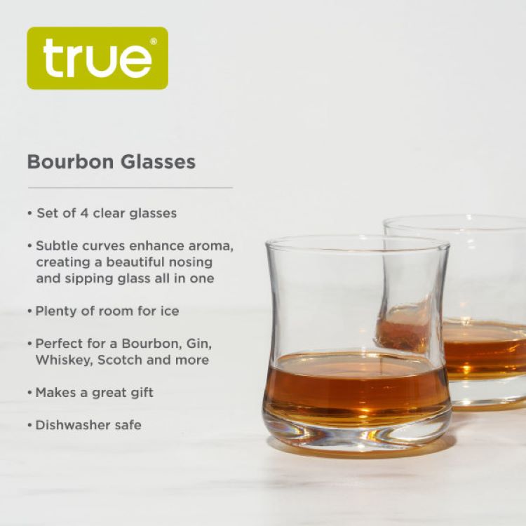 True® Bourbon Glass, set of 4 5