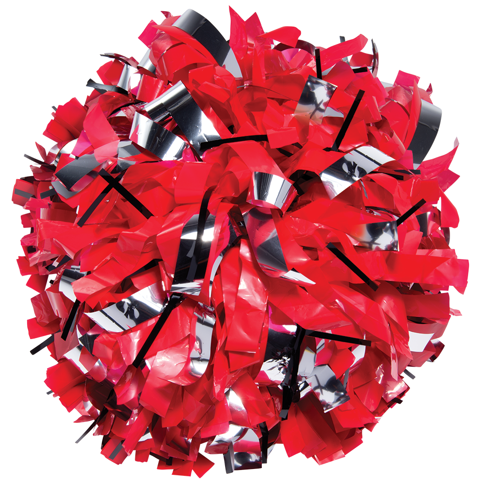 Custom Plastic Show Pom - Solid Color 81