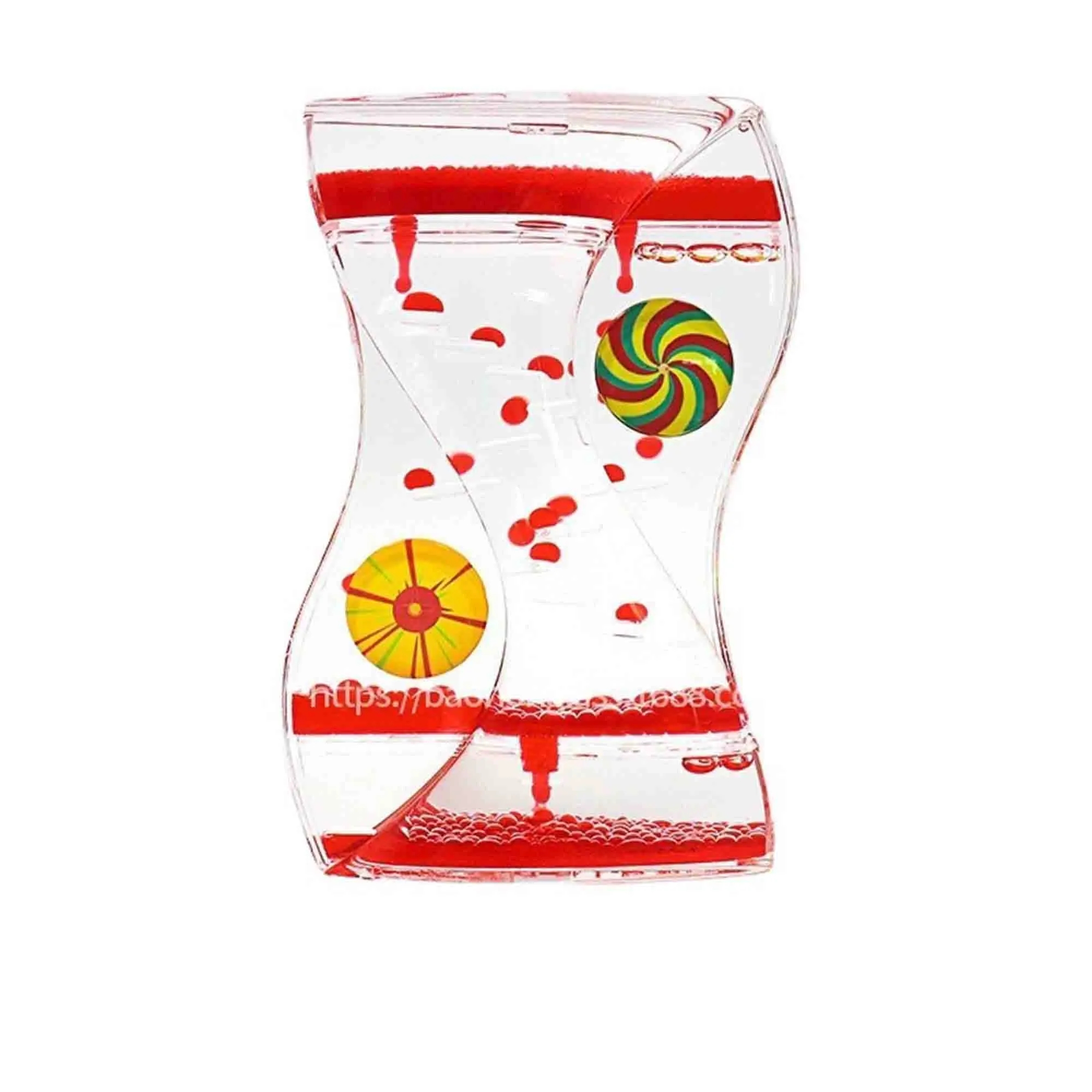 Sensory Liquid Motion Bubbler Timers Hourglass 1