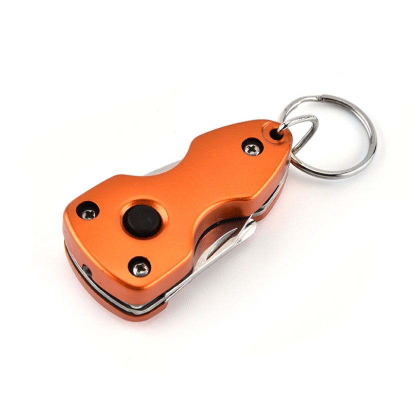 Stainless Steel Key Chain Pocket Multi-Tool 9